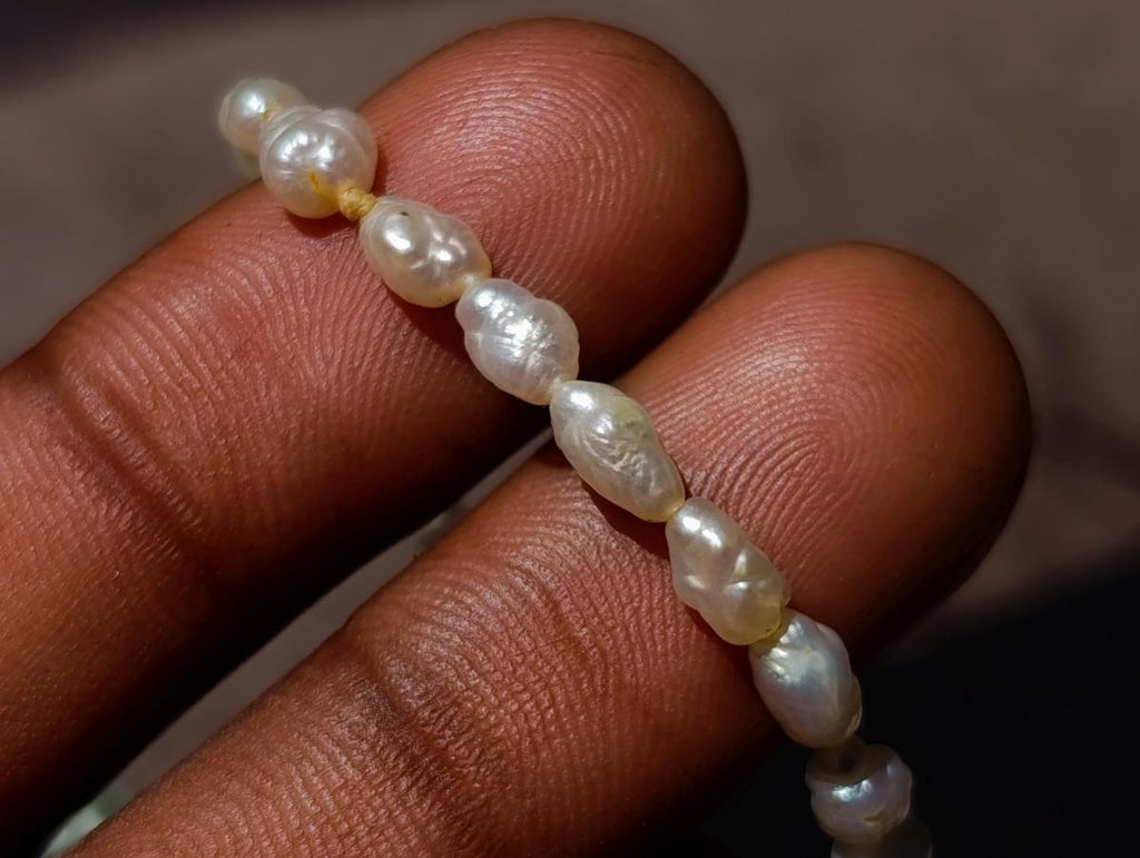 Hand Made Five Stranded Freshwater Pearls Necklace x 1 From China