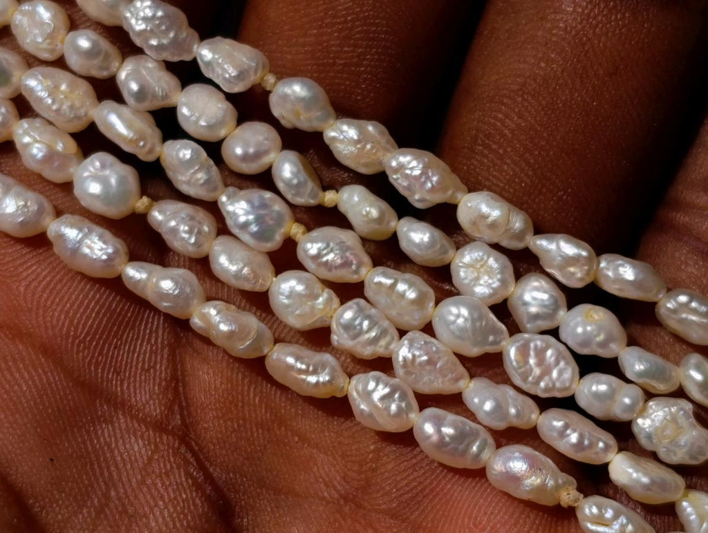 Hand Made Five Stranded Freshwater Pearls Necklace x 1 From China