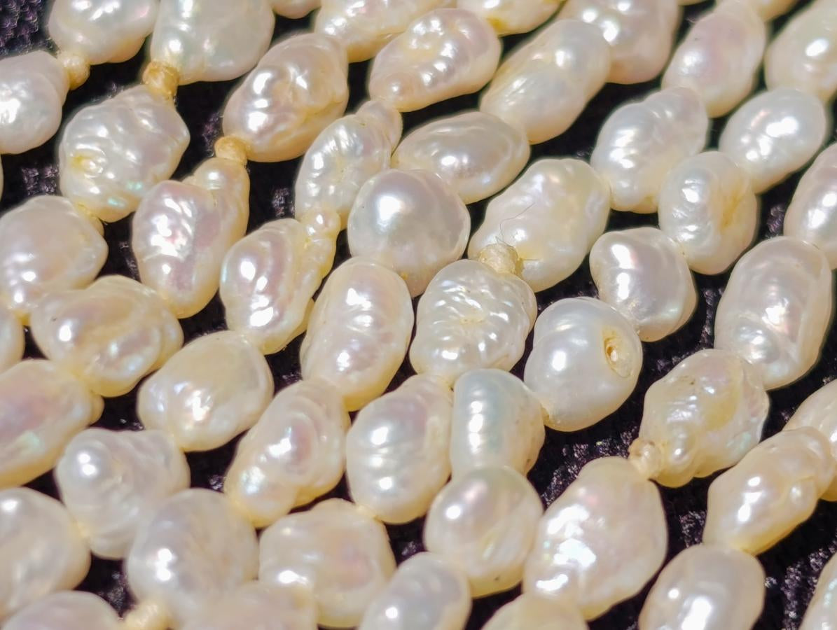 Hand Made Five Stranded Freshwater Pearls Necklace x 1 From China