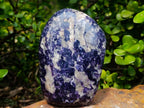 Polished Exquisite Silver Leaf Lepidolite Standing Display Piece x 1 From Zimbabwe