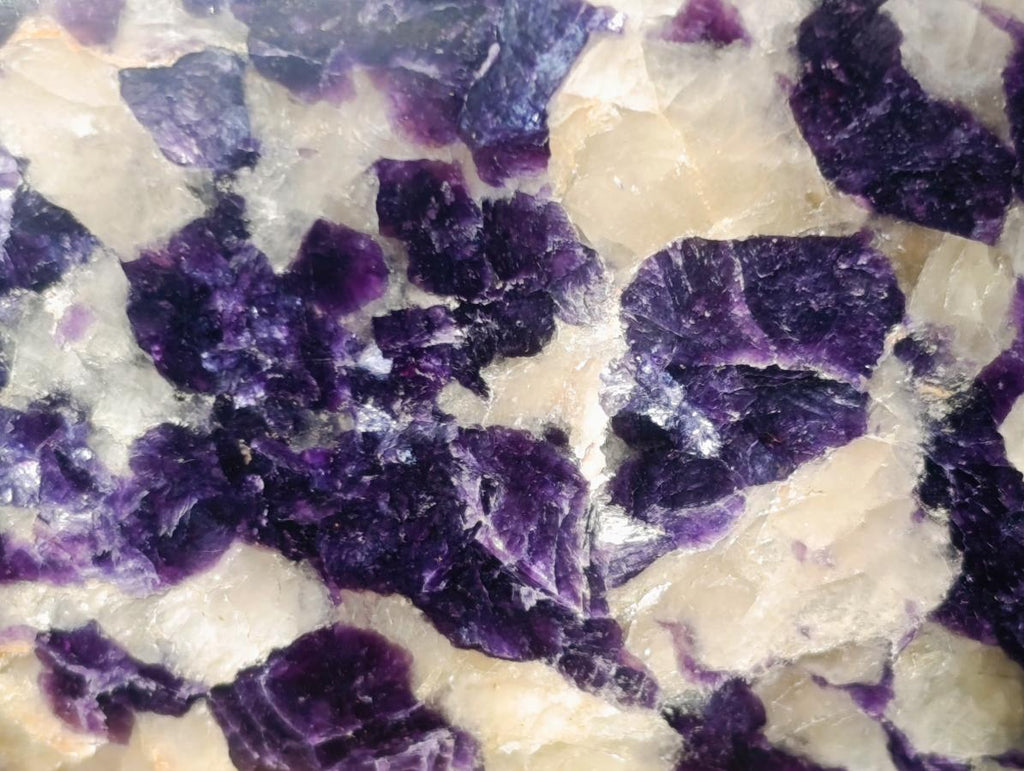 Polished Exquisite Silver Leaf Lepidolite Standing Display Piece x 1 From Zimbabwe