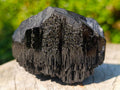 Natural Foitite in Black Tourmaline Crystal Specimen x 1 From Erongo, Namibia