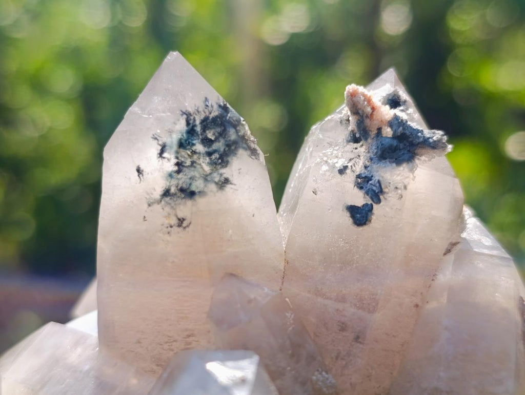 Natural Perfect Erongo Mountain Smokey Quartz Cluster with Double Terminated Crystals x 1 From Erongo, Namibia