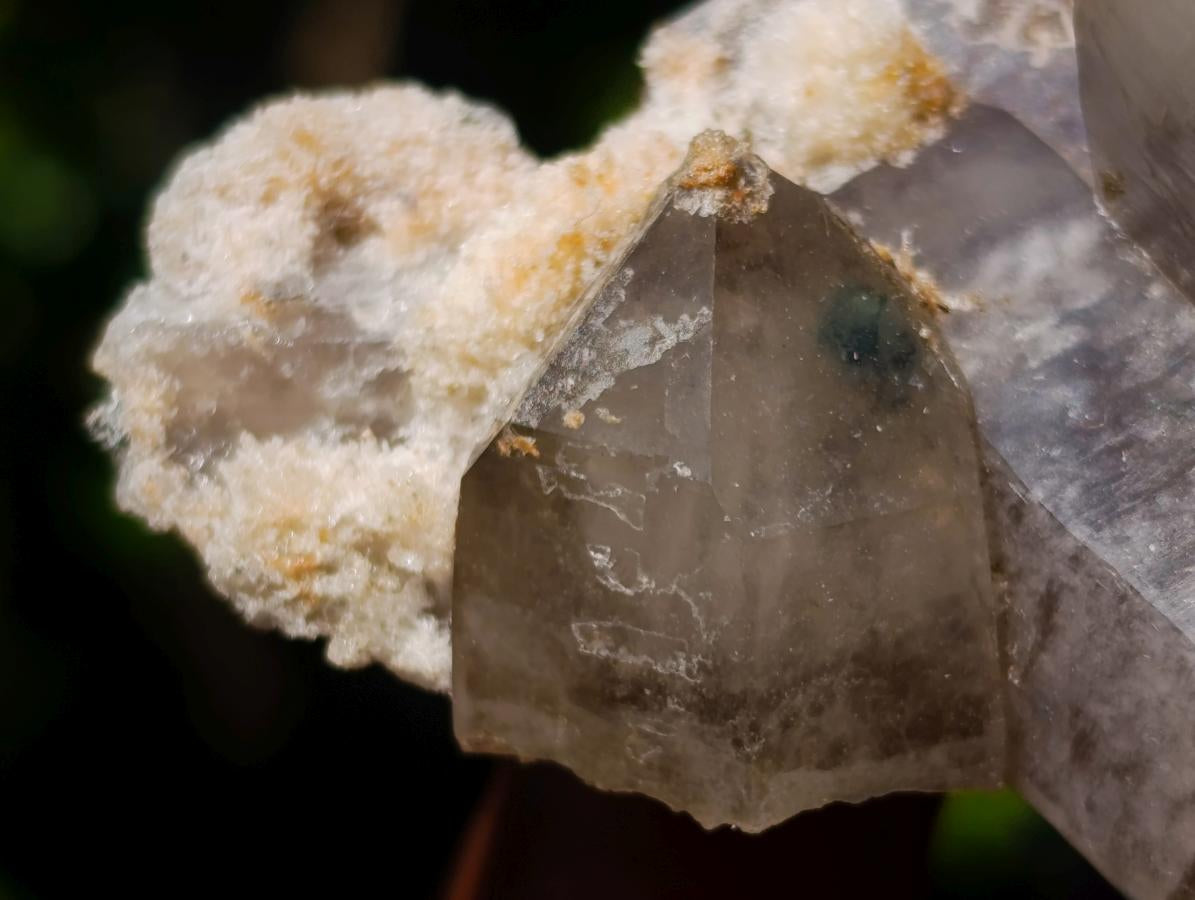 Natural Perfect Erongo Mountain Smokey Quartz Cluster with Double Terminated Crystals x 1 From Erongo, Namibia