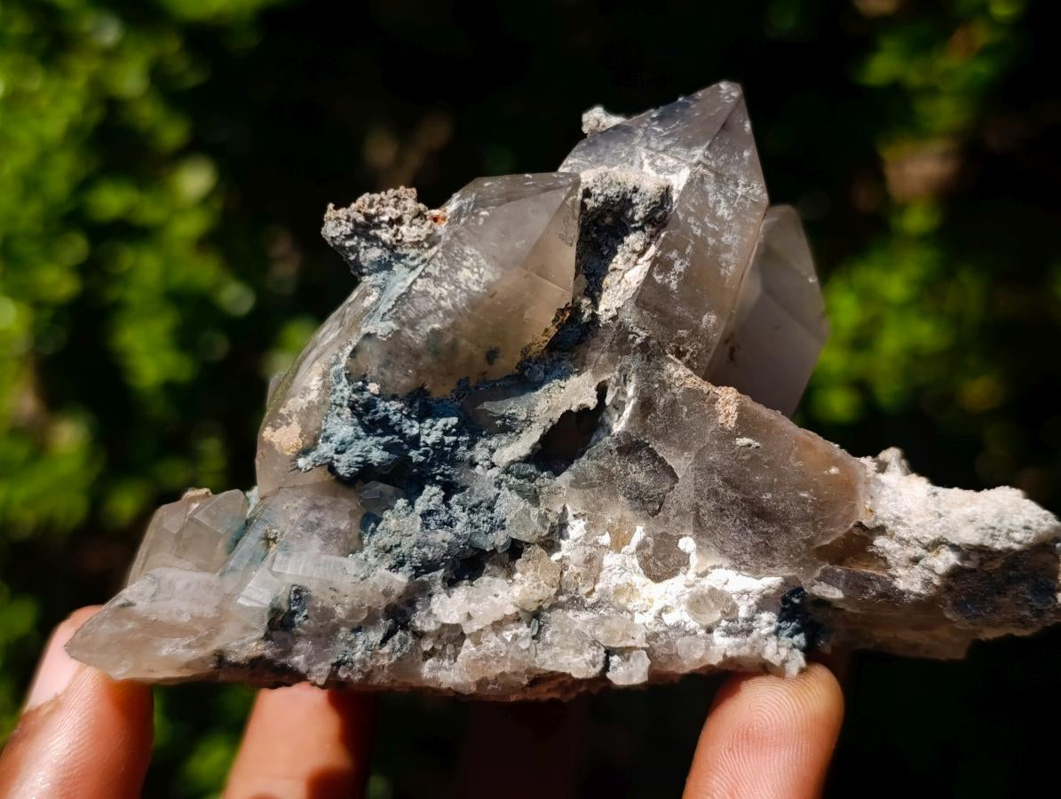 Natural Perfect Erongo Mountain Smokey Quartz Cluster with Double Terminated Crystals x 1 From Erongo, Namibia