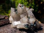 Natural Perfect Erongo Mountain Smokey Quartz Cluster with Double Terminated Crystals x 1 From Erongo, Namibia