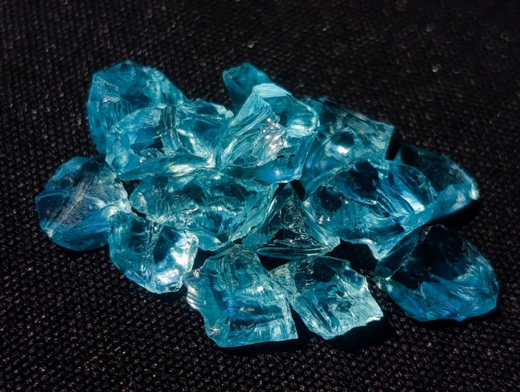 Natural Mozambique Clear Blue Aquamarine Faceting Rough Material x 1 From Mozambique