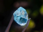 Natural Mozambique Clear Blue Aquamarine Faceting Rough Material x 1 From Mozambique