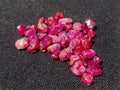 Natural Small Rough Gemmy Ruby Faceting Stones x 1 From Vatomandry, Madagascar