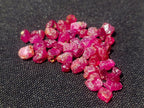 Natural Small Rough Gemmy Ruby Faceting Stones x 1 From Vatomandry, Madagascar