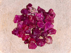 Natural Small Rough Gemmy Ruby Faceting Stones x 1 From Vatomandry, Madagascar
