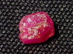 Natural Small Rough Gemmy Ruby Faceting Stones x 1 From Vatomandry, Madagascar