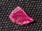Natural Small Rough Gemmy Ruby Faceting Stones x 1 From Vatomandry, Madagascar