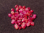 Natural Small Rough Gemmy Ruby Faceting Stones x 1 From Vatomandry, Madagascar