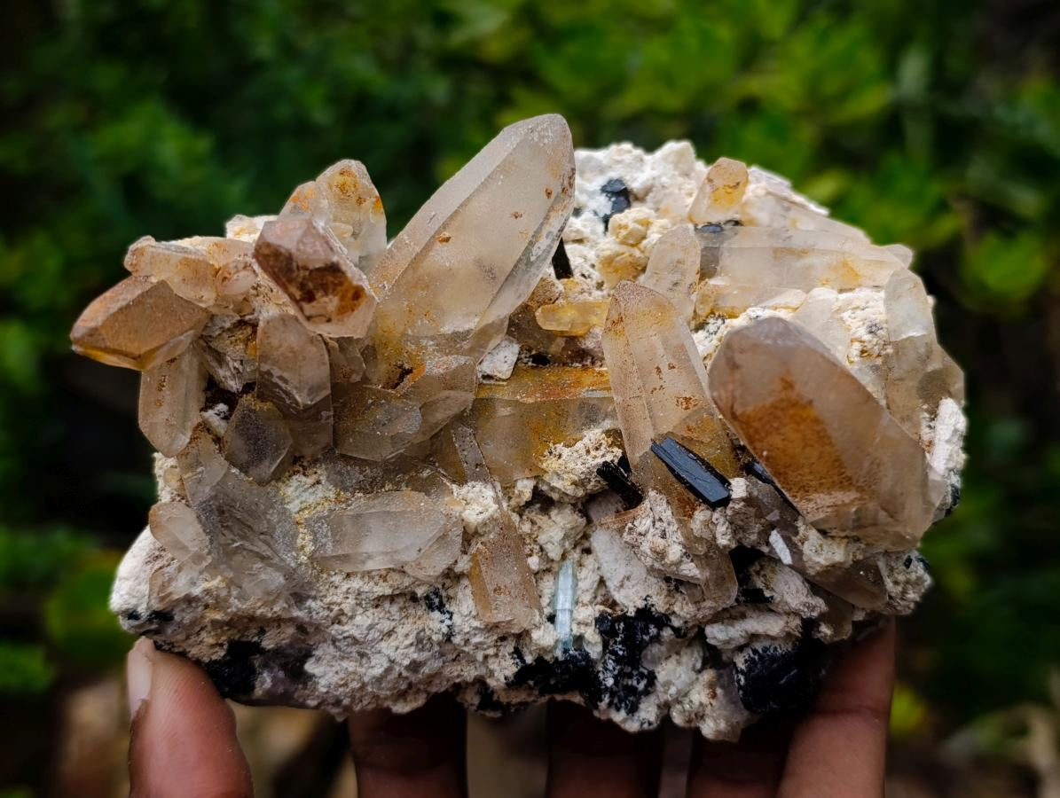 Natural Erongo Mountains Multi Mineral Quartz Cluster x 1 From Erongo, Namibia