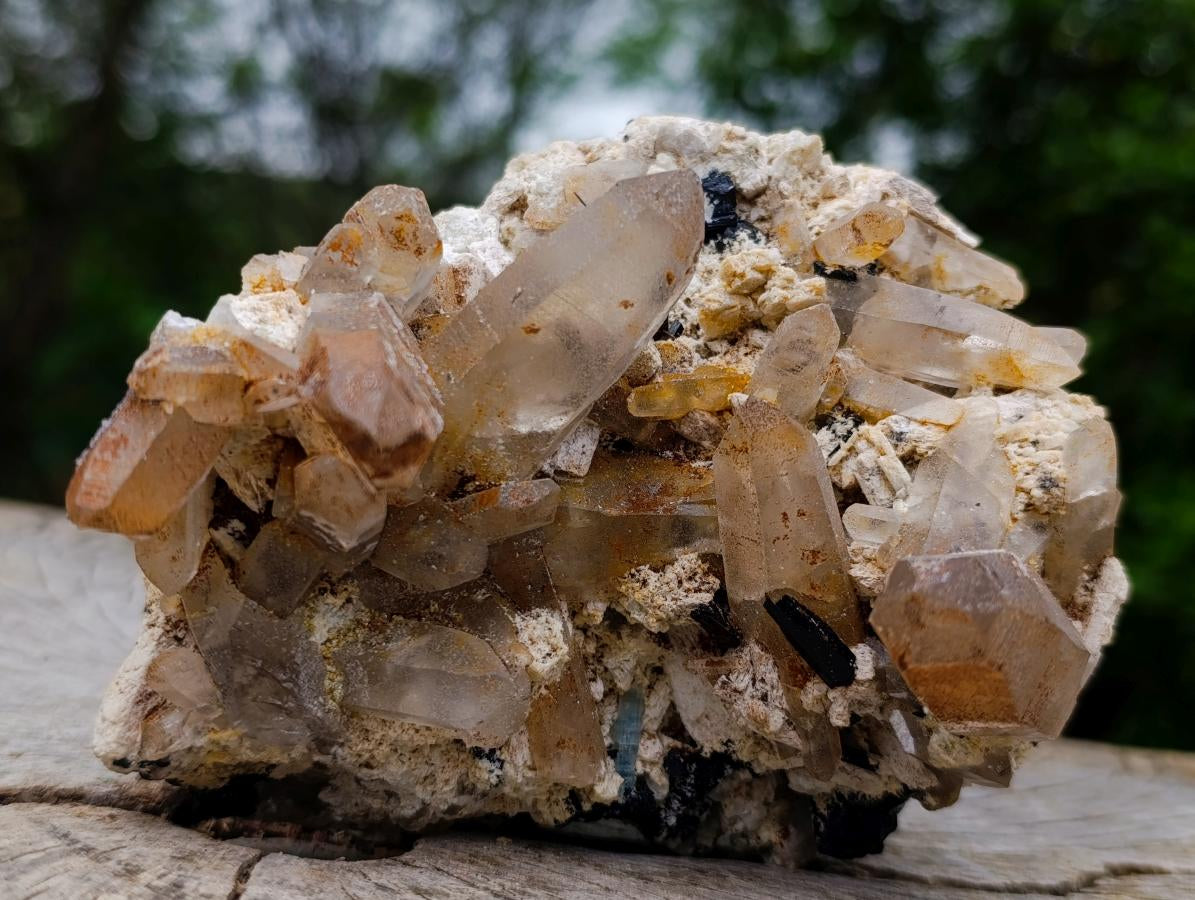 Natural Erongo Mountains Multi Mineral Quartz Cluster x 1 From Erongo, Namibia