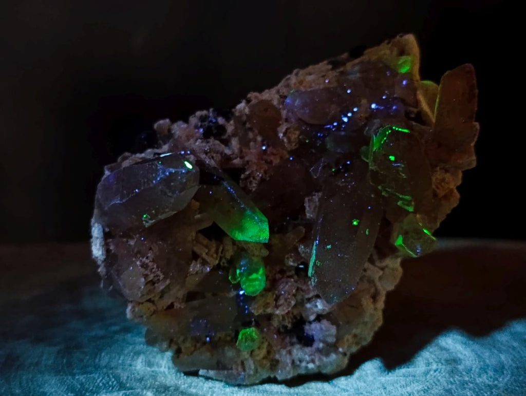 Natural Erongo Mountains Multi Mineral Quartz Cluster x 1 From Erongo, Namibia