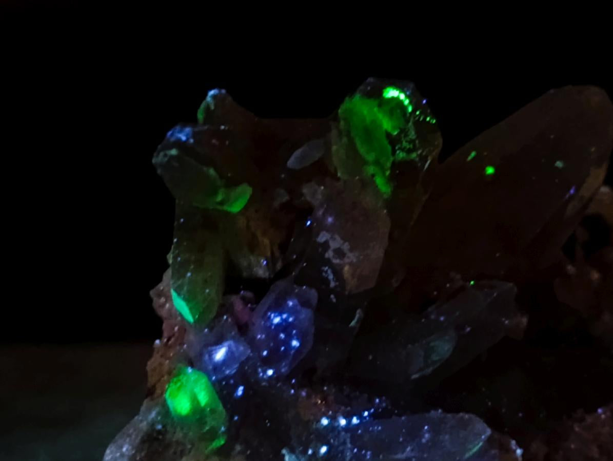Natural Erongo Mountains Multi Mineral Quartz Cluster x 1 From Erongo, Namibia