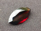 Polished Rhodolite Garnet with a Elongated Navette Cut Faceted Stone x 1 From Tanga, Tanzania