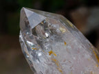 Polished and Natural Mixed Set of 8 African Minerals Crystals and a Fossil in a Wooden Display Box x 1 From Southern Africa