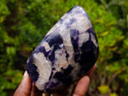 Polished Polished Silver Leaf Lepidolite Display Piece with Reflective Silver Mica Leaf Reflections x 1 From Zimbabwe