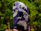 Polished Polished Silver Leaf Lepidolite Display Piece with Reflective Silver Mica Leaf Reflections x 1 From Zimbabwe