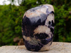 Polished Polished Silver Leaf Lepidolite Display Piece with Reflective Silver Mica Leaf Reflections x 1 From Zimbabwe