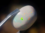 Polished Precious Welo White Hydrophane Opal Cabochon x 1 From Welo, Ethiopia