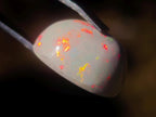 Polished Precious Welo White Hydrophane Opal Cabochon x 1 From Welo, Ethiopia