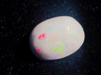 Polished Precious Welo White Hydrophane Opal Cabochon x 1 From Welo, Ethiopia