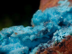 Natural Sparkling Drusy Chrysocolla Pseudomorph after Malachite after Azurite Specimen x 1 From Lupoto Mine, Congo