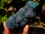 Natural Botryoidal Stalagmite Silky Malachite Specimen x 1 From L'Etoile Mine, Congo