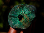 Natural Botryoidal Stalagmite Silky Malachite Specimen x 1 From L'Etoile Mine, Congo