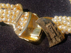 Hand Made Seven Strand L'Officiel Bead Pearl Necklace x 1 From Italy
