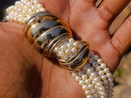 Hand Made Seven Strand L'Officiel Bead Pearl Necklace x 1 From Italy