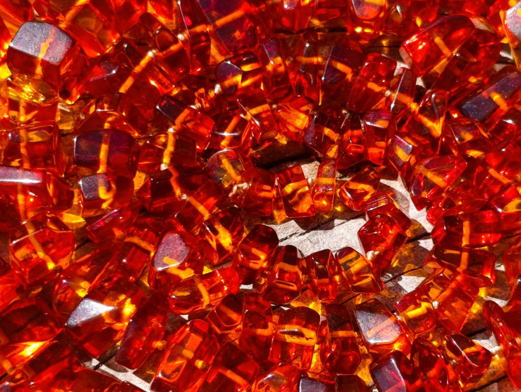 Hand Made AA Grade Fossil Amber Necklace x 1 From Poland