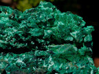 Natural Large 15 cm Velvet Rosette Malachite Specimen x 1 From Kasompe, Congo