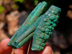 Natural Mixed Set of 12 African Minerals and Crystals in a Wooden Display Box x 1 From Southern Africa
