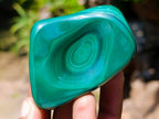Polished Set of 4 Malachite and Red Jasper Eggs and Bowls x 1 From Southern Africa