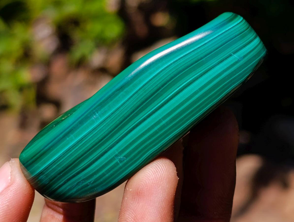 Polished Set of 4 Malachite and Red Jasper Eggs and Bowls x 1 From Southern Africa