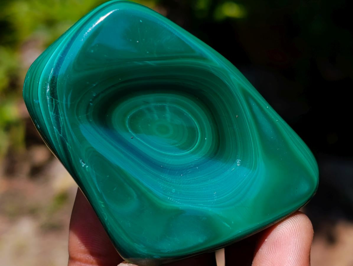 Polished Set of 4 Malachite and Red Jasper Eggs and Bowls x 1 From Southern Africa
