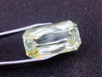Polished Faceted Triphane Spodumene Green Hiddenite Stone x 1 From Afghanistan