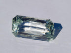 Polished Faceted Triphane Spodumene Green Hiddenite Stone x 1 From Afghanistan