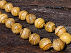 Hand Made Namibian Desert Picture Stone Jasper Beaded Necklace x 1 From Namibia