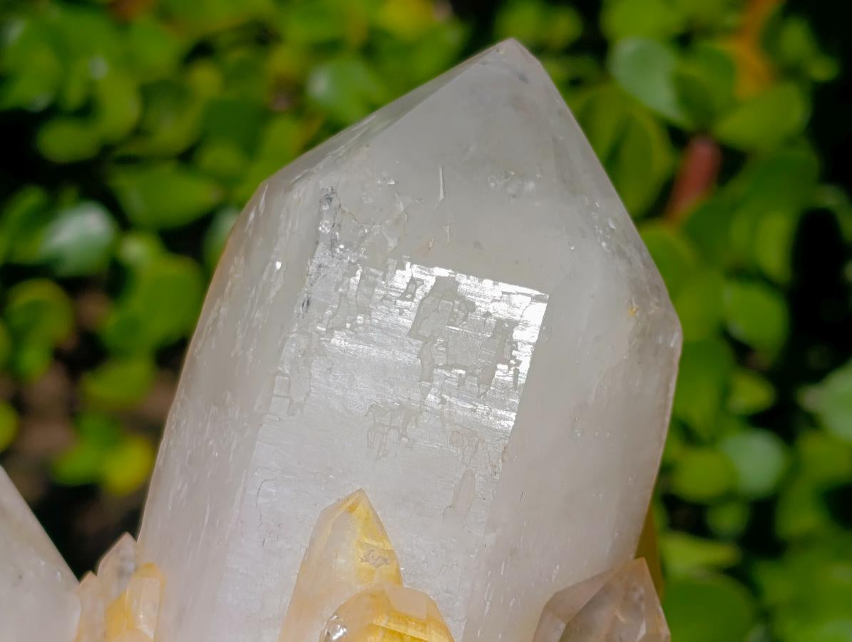 Polished and Natural Beautiful Well Balanced Perfect Candle Quartz Crystal Cluster x 1 From Antsirabe, Madagascar