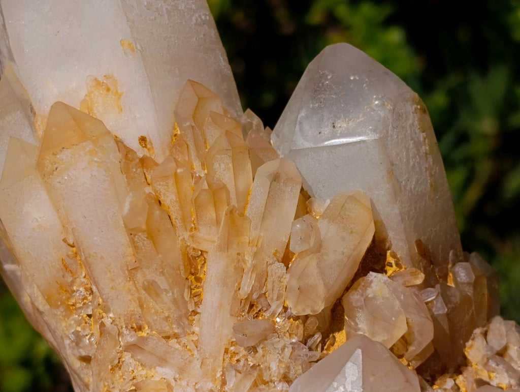 Polished and Natural Beautiful Well Balanced Perfect Candle Quartz Crystal Cluster x 1 From Antsirabe, Madagascar