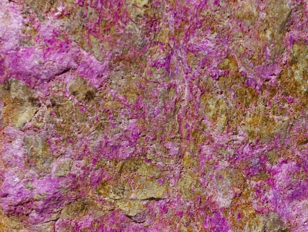 Natural Large Stichtite and Serpentine Rough Colourful Rare Specimen x 1 From Barberton, South Africa