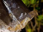 Natural Classic Smokey Twin Erongo Quartz with Fluorescent Hyalite Opal x 1 From Erongo, Namibia