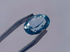 Polished Pair of Bright Sky Blue Aquamarine Faceted Stones x 1 From Erongo, Namibia