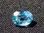 Polished Pair of Bright Sky Blue Aquamarine Faceted Stones x 1 From Erongo, Namibia